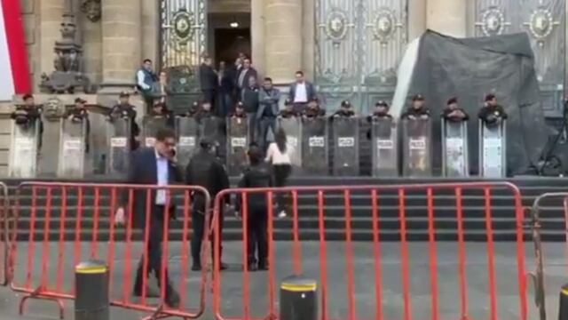 Elementos de la SSC resguardan Congreso CDMX