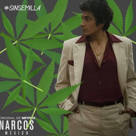 Tenoch Huerta interpreta a Rafael Caro Quintero