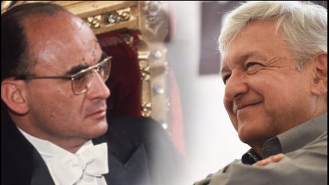 Luis Echeverría y AMLO