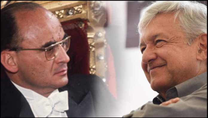 Luis Echeverría y AMLO