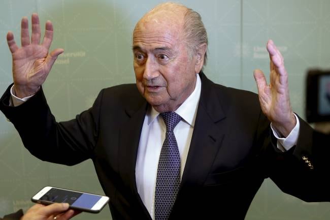 Joseph Blatter, expresidente de la FIFA.