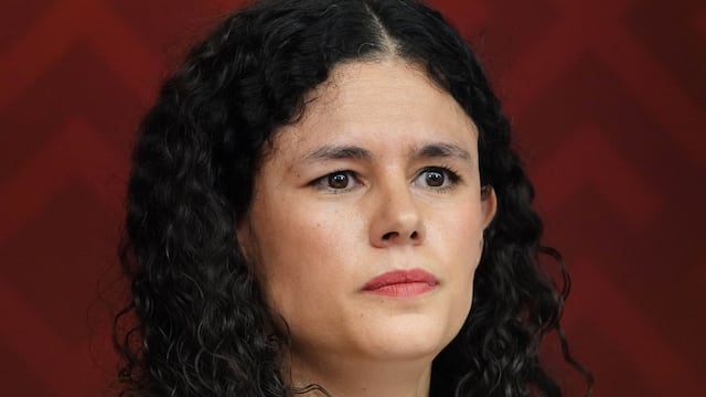 Luisa María Alcalde, presidenta nacional de Morena.