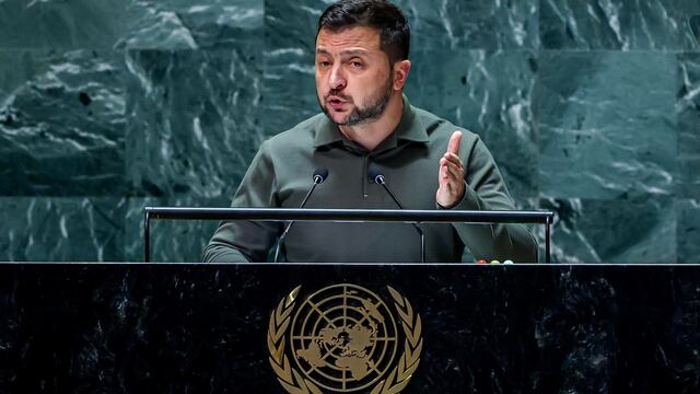 Volodímir Zelenski acusa a Rusia de genocidio en la Asamblea General de la ONU
