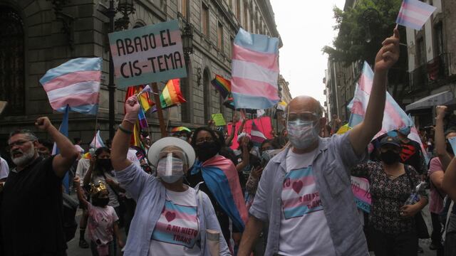Marcha de Lxs Invisibles en CDMX