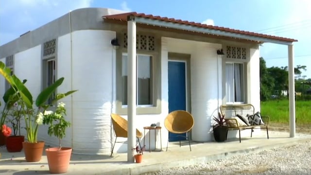 Construyen casas con impresora 3D para familias de escasos recursos de Tabasco