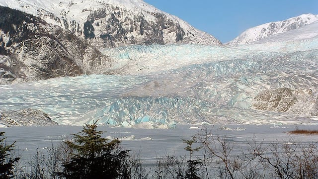 Glaciar Mendenhall en Alaska