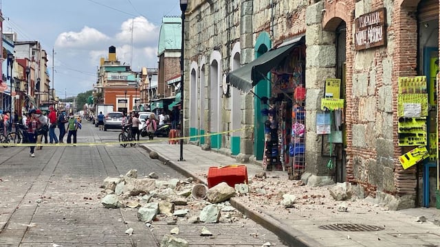 Sismo en Oaxaca