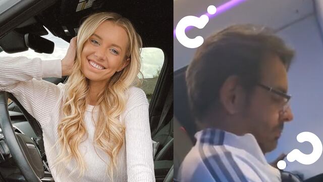 Se encuentra con Eugenio Derbez en el avión y no tenía ni idea de quién era.