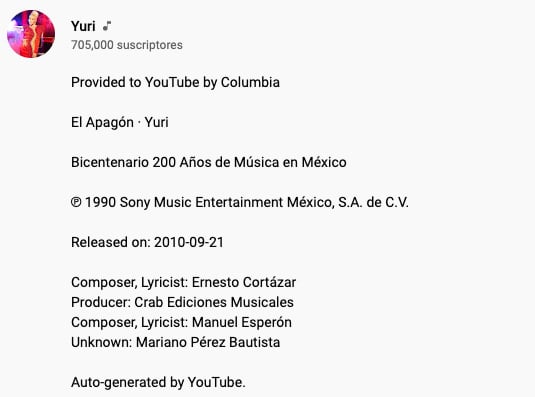 Compositores de "El Apagón".