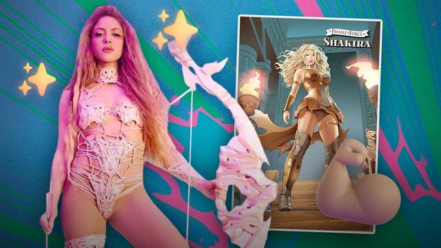 El precio del cómic de Shakira heroína que puedes comprar en Amazon