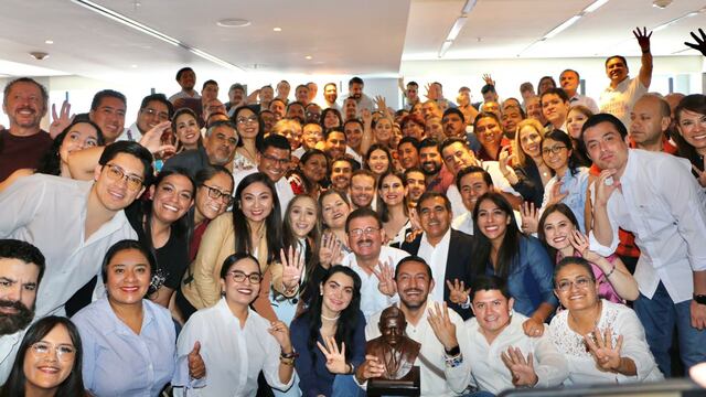 Equipo y voluntarios de Claudia Sheinbaum