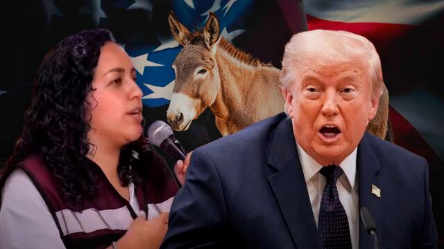 “Asno”: Astrid Ortega arremete contra Trump por advertir sobre una invasión de Estados Unidos