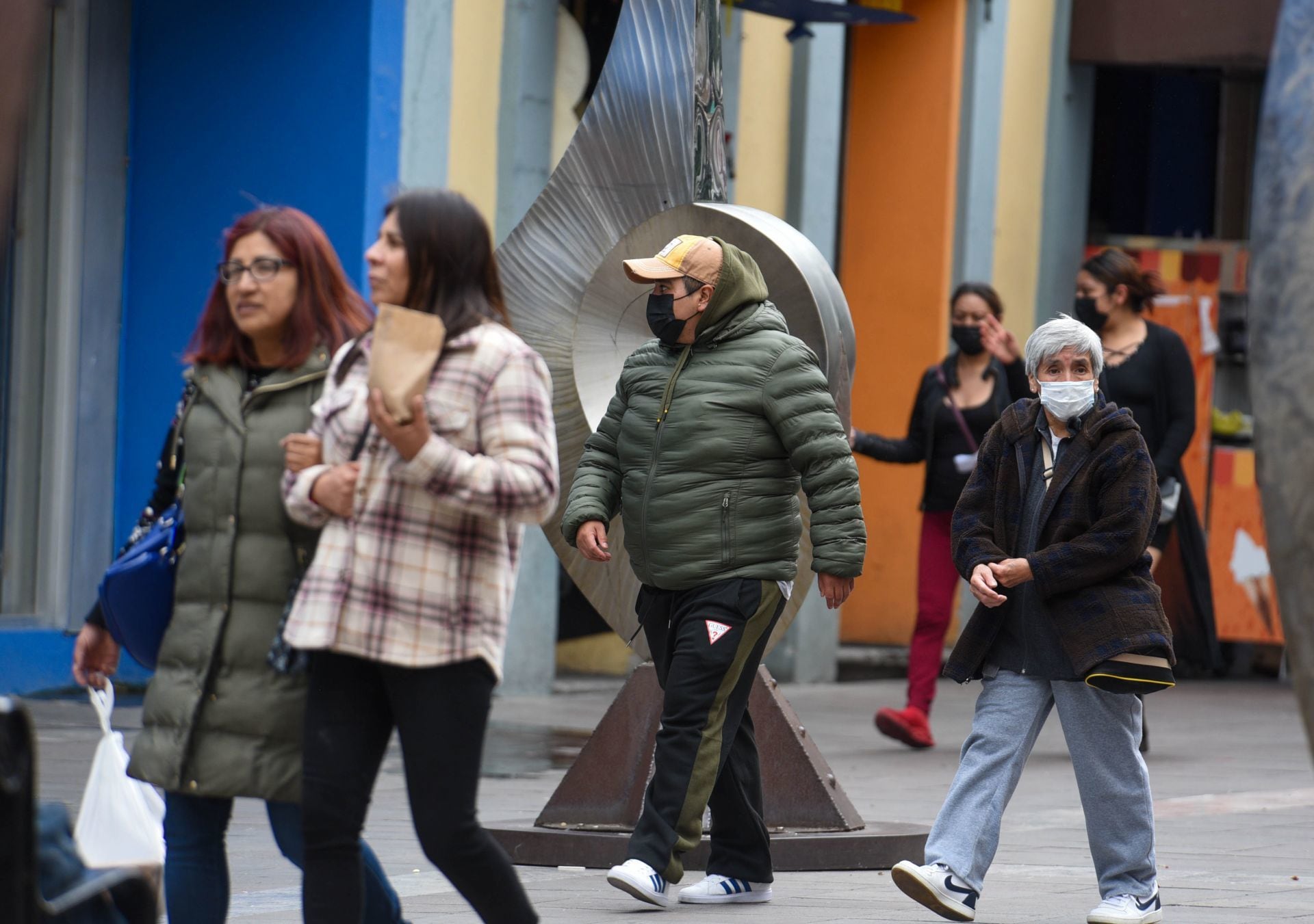 Bajas temperaturas y lluvias