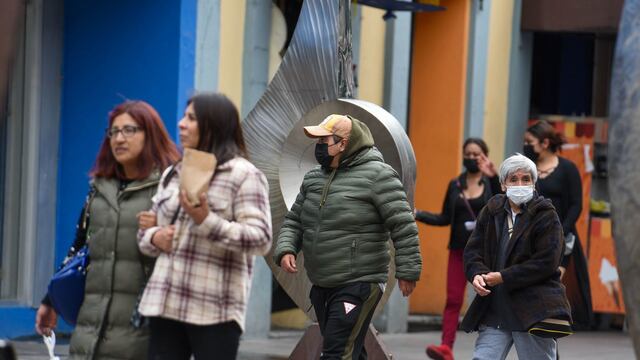 Bajas temperaturas y lluvias