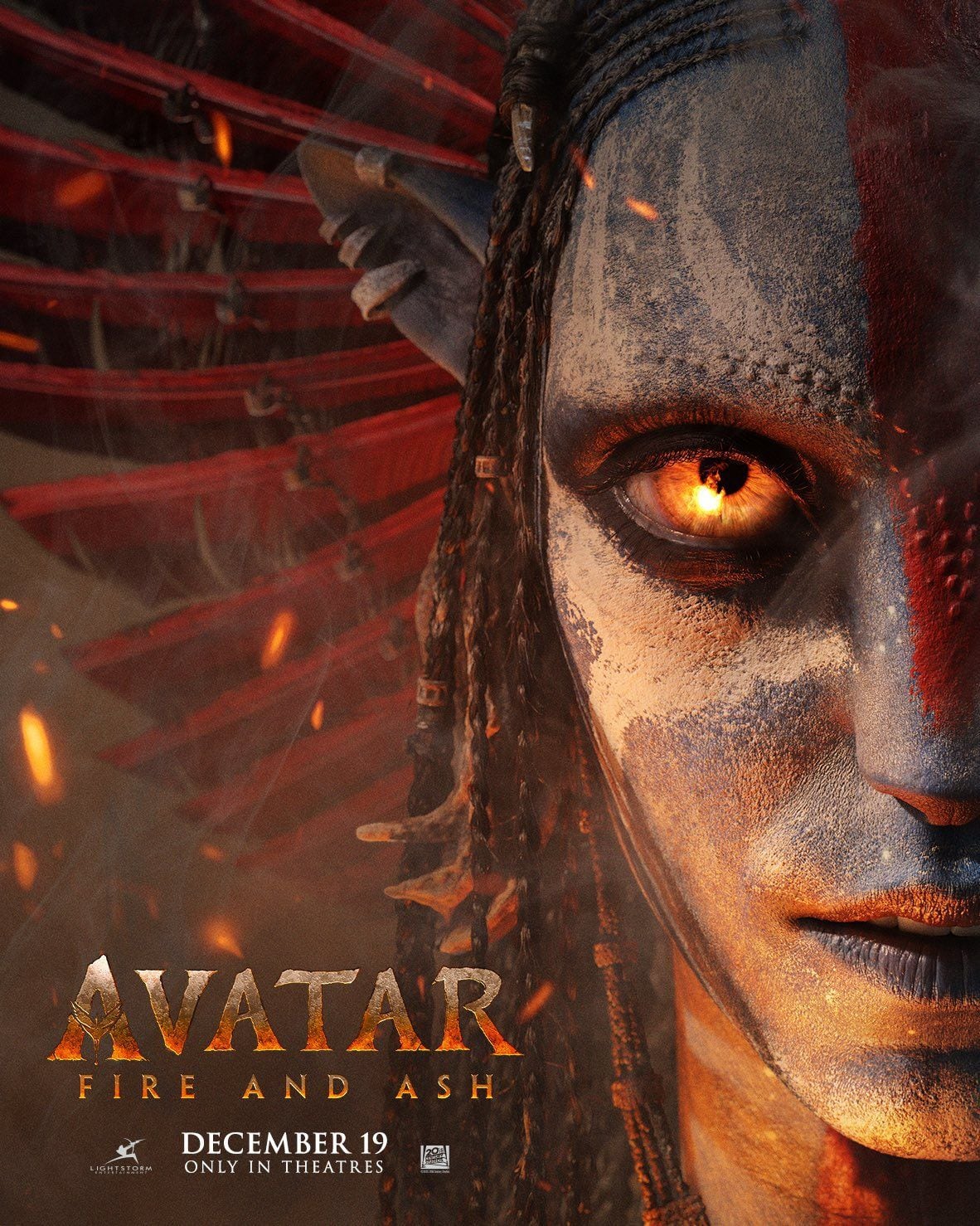 Póster Avatar: Fire & Ash