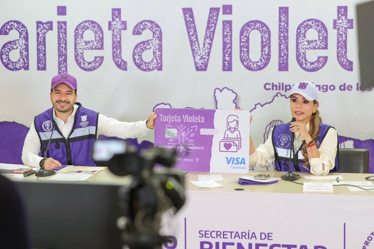 Mujeres de Guerrero podrán registrarse a Tarjeta Violeta del 18 de marzo al 17 de abril