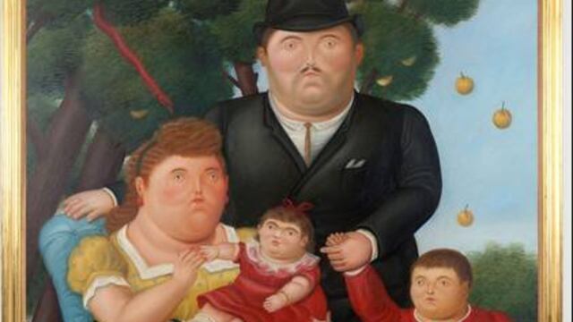 Una familia (1989) - Fernando Botero