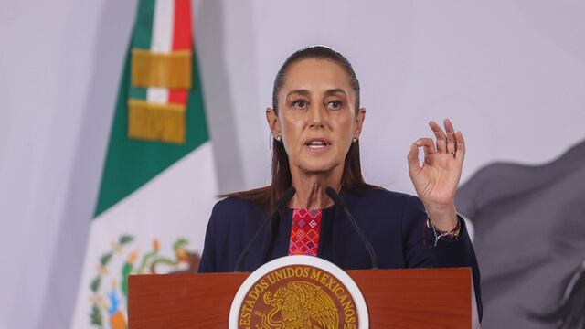 Claudia Sheinbaum, presidenta de México.