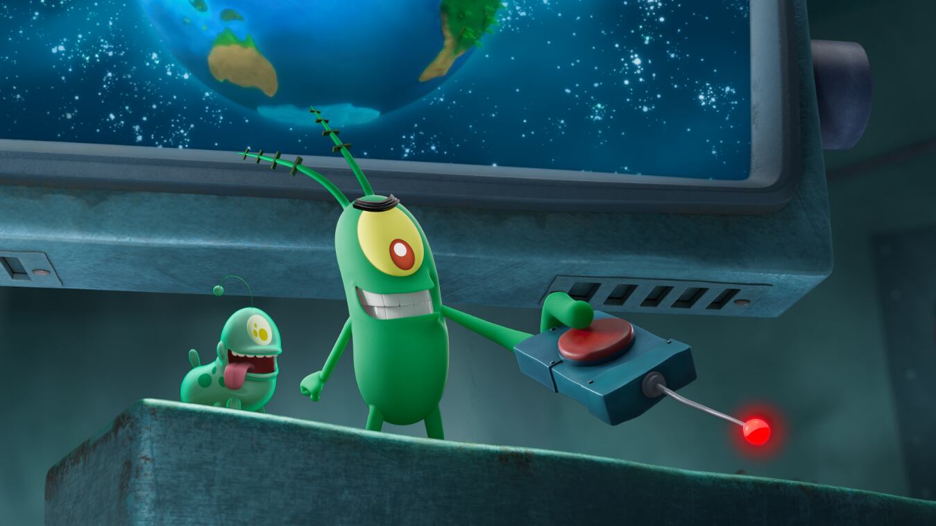 Una película de Plankton, el villano de Bob Esponja, llegará a Netflix en 2025