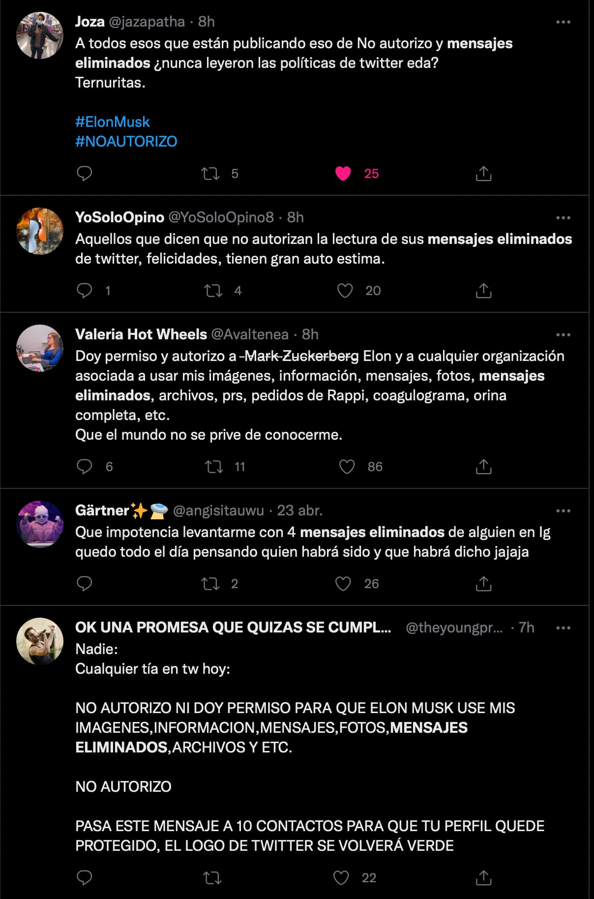 “No autorizo” se hace tendencia tras la compra de Twitter, usuarios prohíben a Elon Musk hacer uso de datos personales