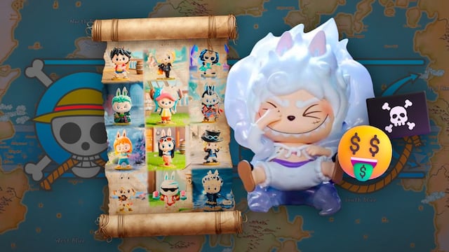 La nueva colección de Labubus de One Piece