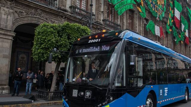 Trolebús en CDMX