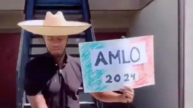 Simpatizante de AMLO