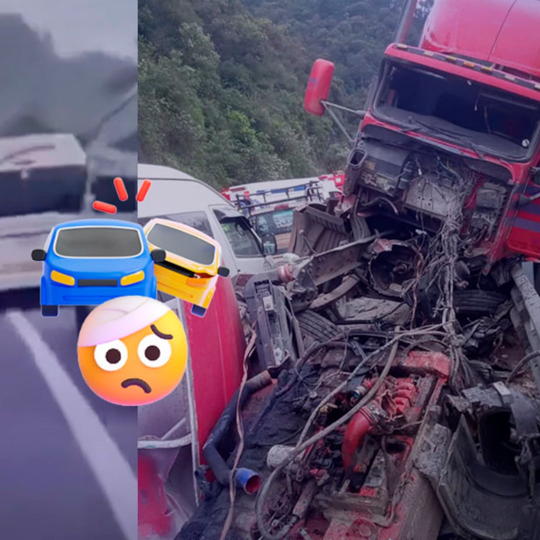 Choque múltiple en la autopista San Cristóbal-Tuxtla deja víctimas