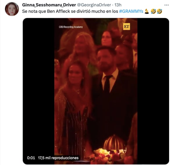 Ben Affleck: Los mejores memes luego de su show en los Grammy
