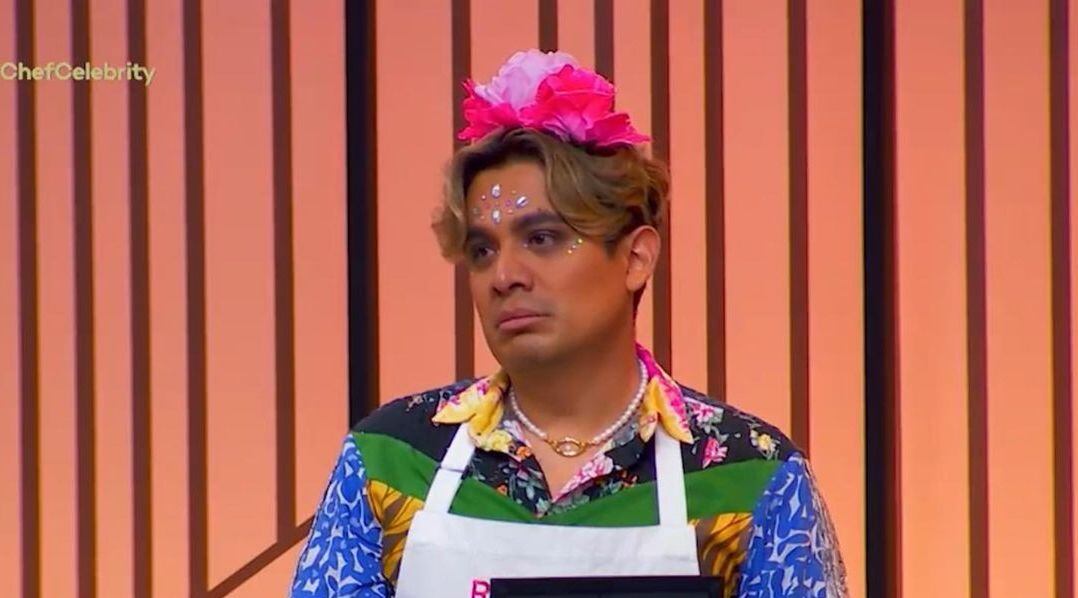 Ricardo Peralta se cortó el dedo en MasterChef Celebrity