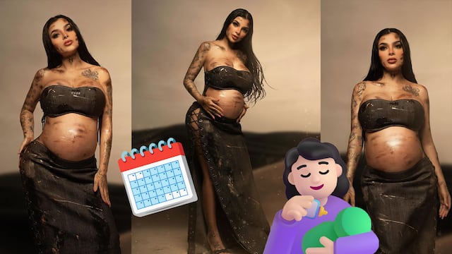 Karely Ruiz se toma sus últimas fotos embarazada y revela cuándo nacerá su bebé