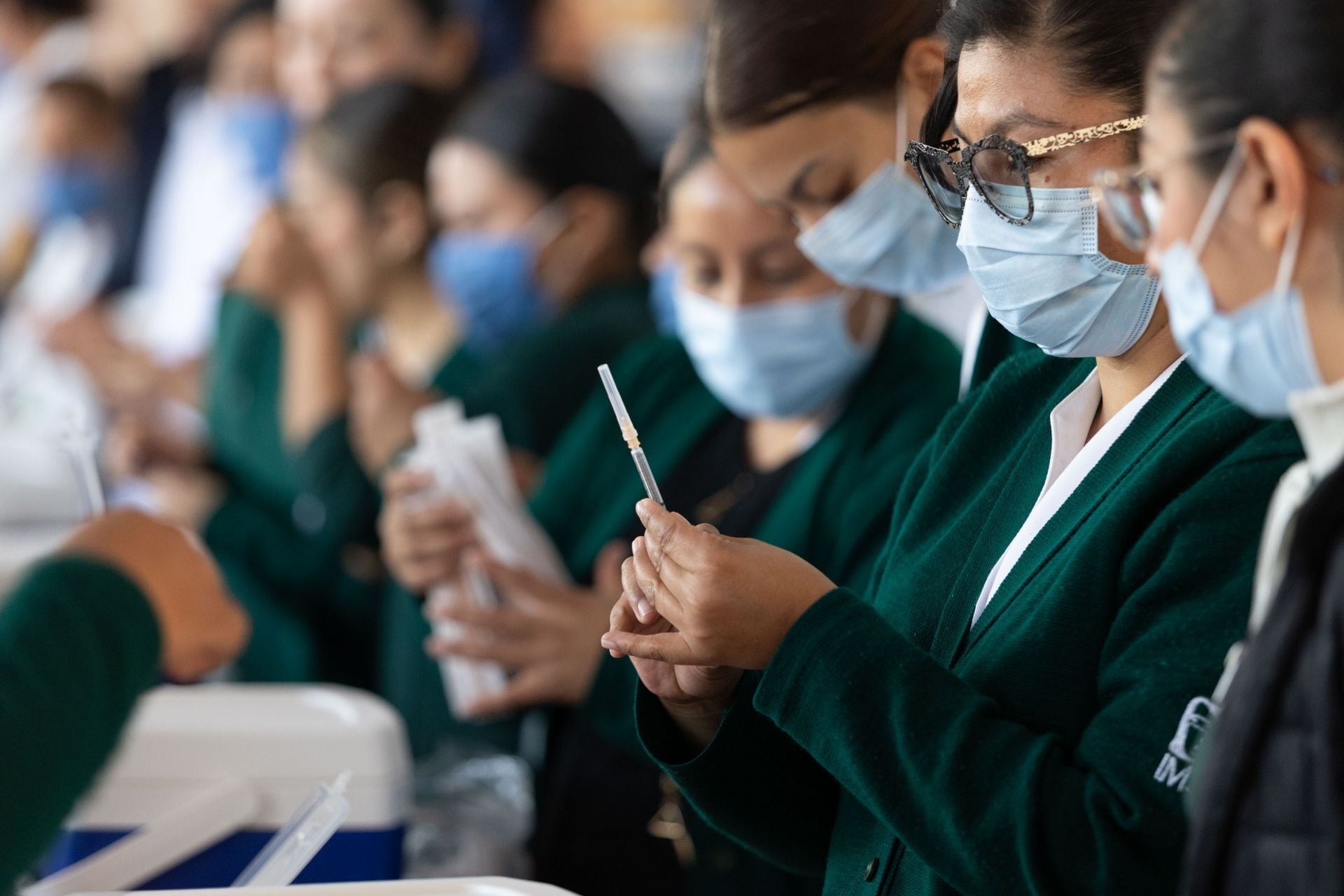 Aplican filtros contra el sarampión en el Estado de México: piden cubrebocas obligatorio en escuelas