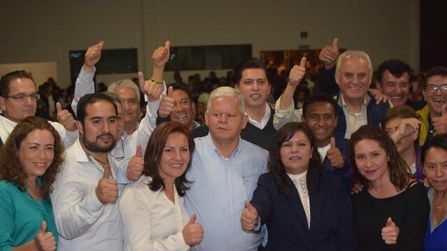 El alcalde de Teziutlán, Carlos Peredo Grau.