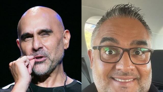 Héctor Suárez Gomís y Vicente Serrano.