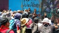 Protesta de la CNTE deja un herido por cohetones en CDMX, reporta SSC