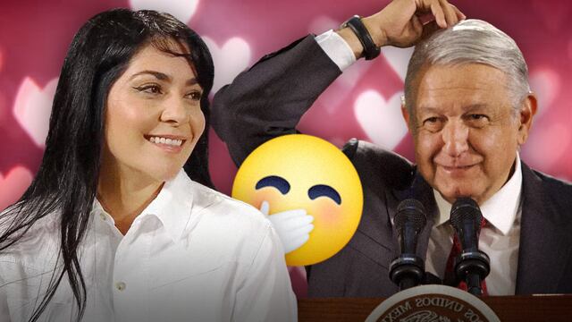 Ana Elizabeth García Vilchis y AMLO