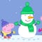 Peppa Pig hace un muñeco de nieve con George: Capítulo completo en YouTube español