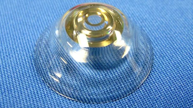 Lentes de contacto telescópicos