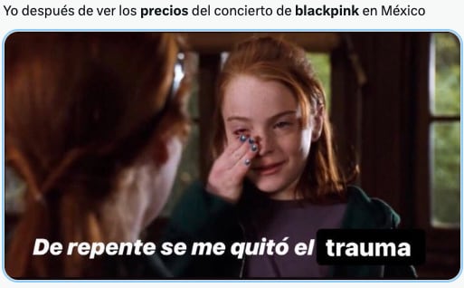 Memes se burlan del supuesto precio de los boletos de Blackpink