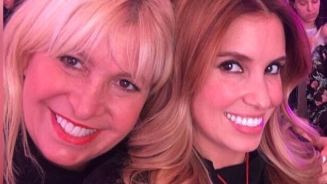 Magda Rodríguez junto a su hija Andrea Escalona