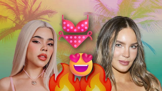 Kenia Os y Belinda arman competencia de cuerpazos