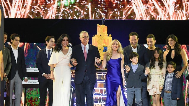 Ricardo Salinas Pliego, dueño de Grupo Salinas y TV Azteca, celebró sus 70 años en la Arena CDMX