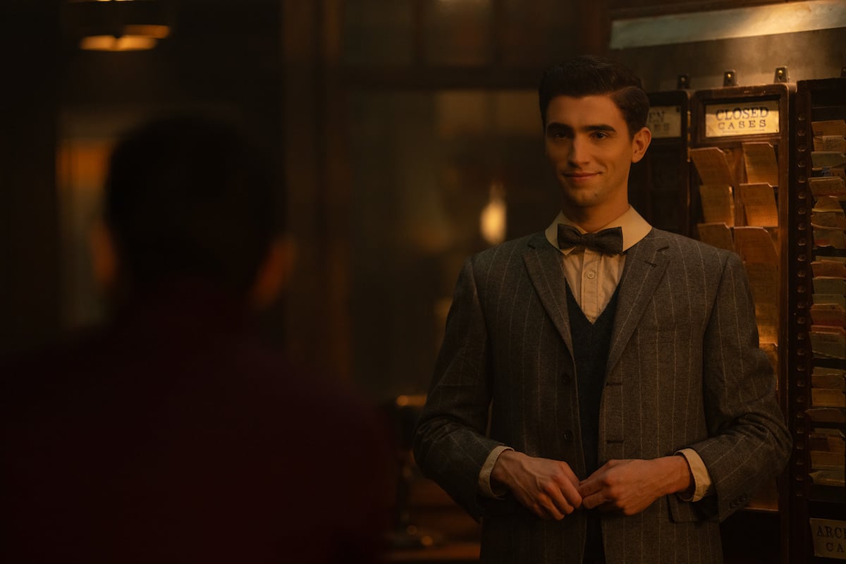 Edwin de Los detectives muertos, la serie de Netflix del universo de The Sandman