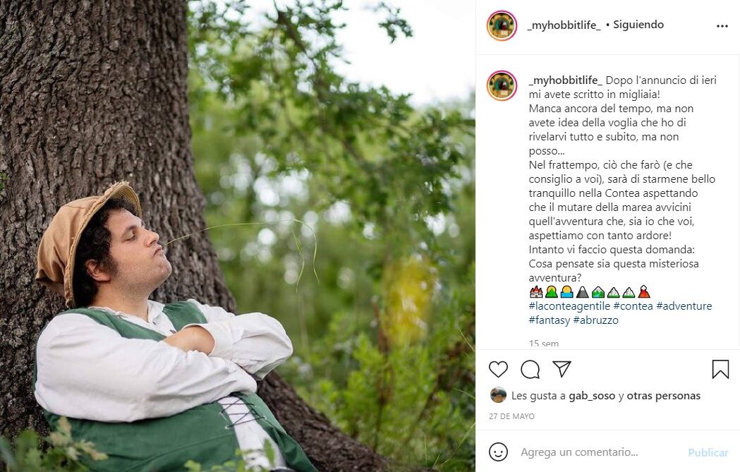 Fan de 'El Señor de los Anillos' viaja a un volcán para arrojar un anillo