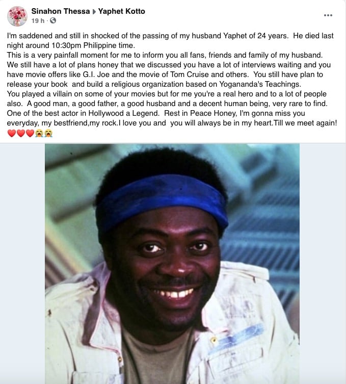 Yaphet Kotto