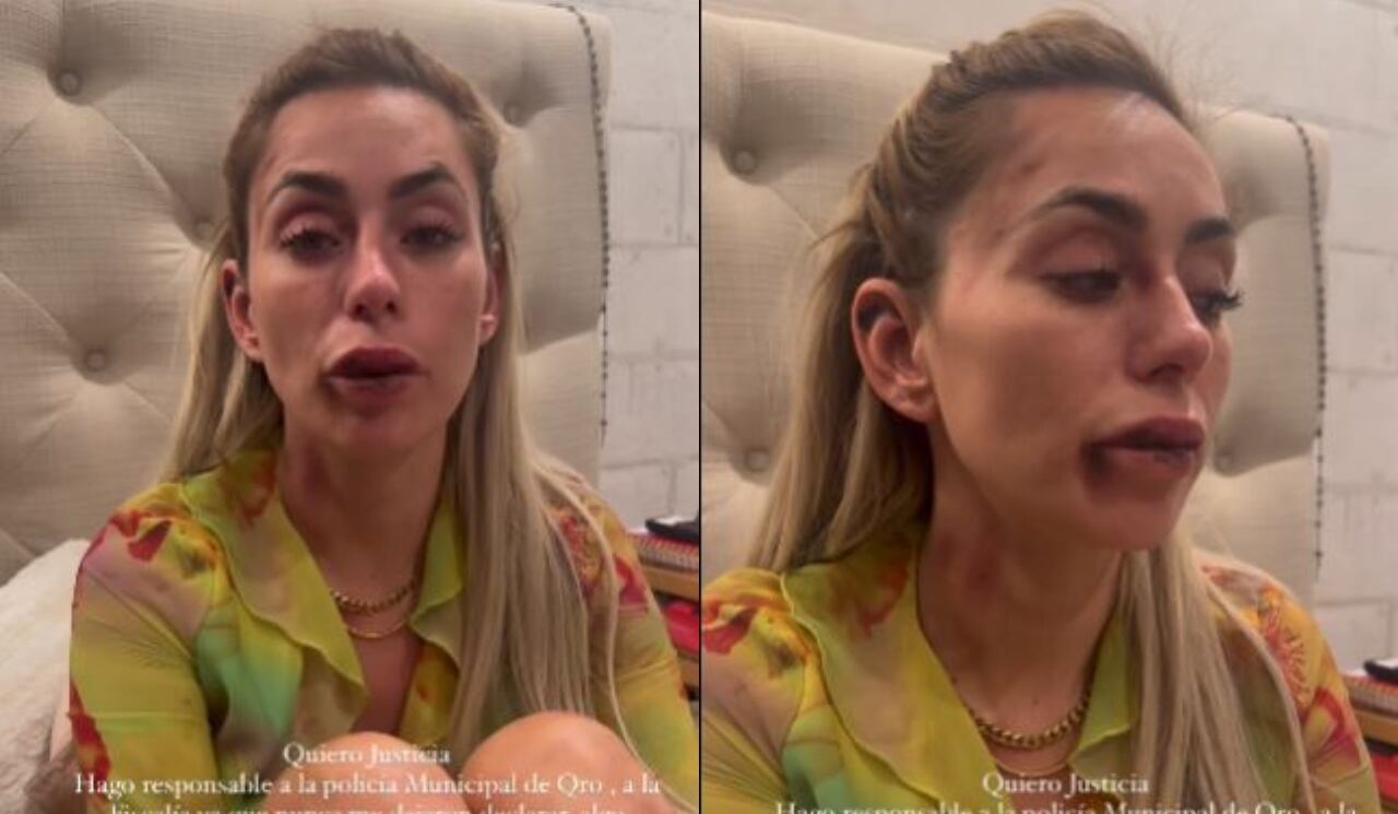 Florencia Alduncin, conductora de Televisa, es golpeada por policías de Querétaro y teme por su vida