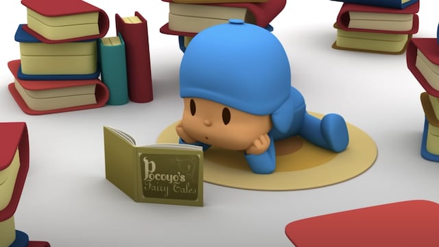 Aprendiendo a leer con Pocoyó