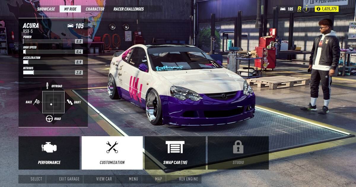 Progresión Need for Speed Heat
