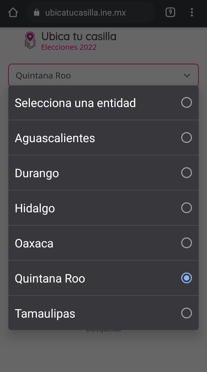 Ubica tu casilla