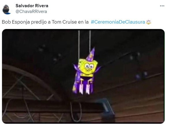 Memes de la ceremonia de clausura de París 2024